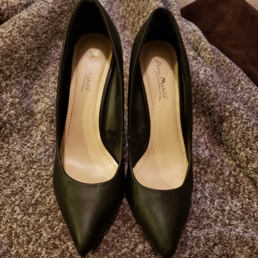 Black heels